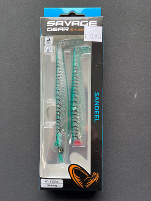 Leurre coulant Savage Gear 6" [Noir]