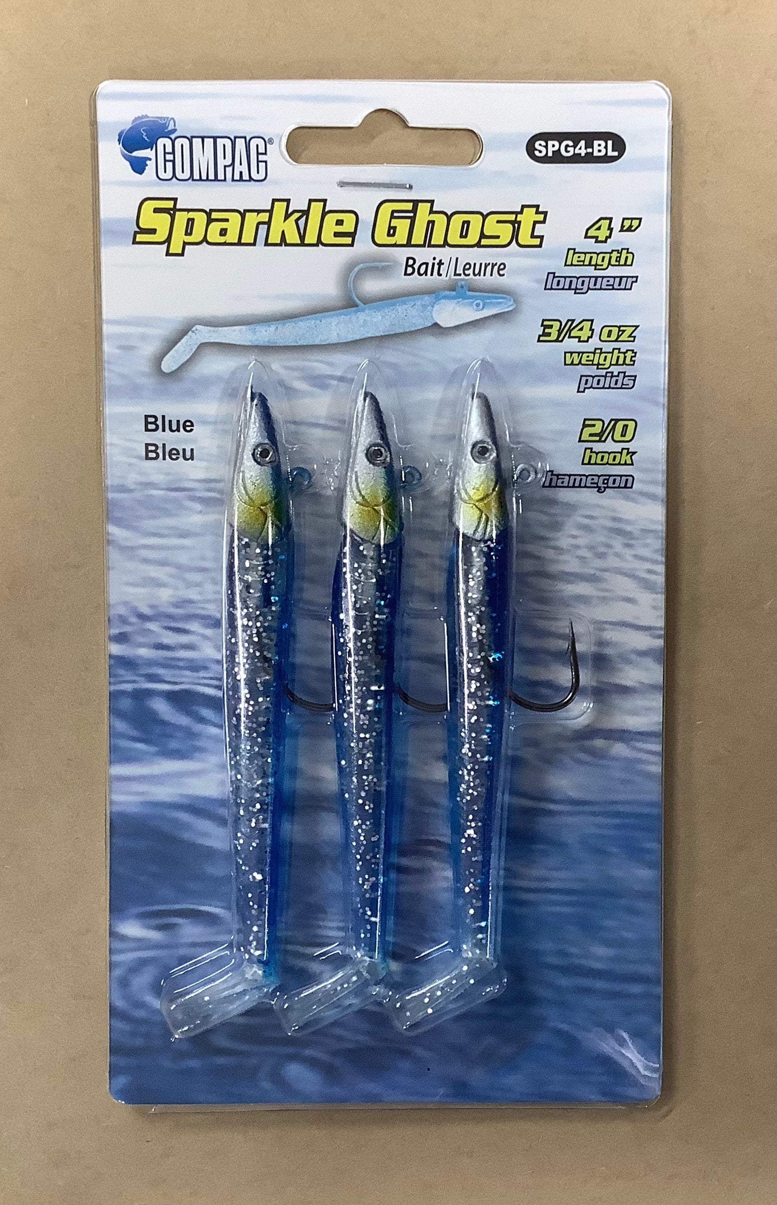 SPARKLE GHOST COMPAC BAIT 4IN