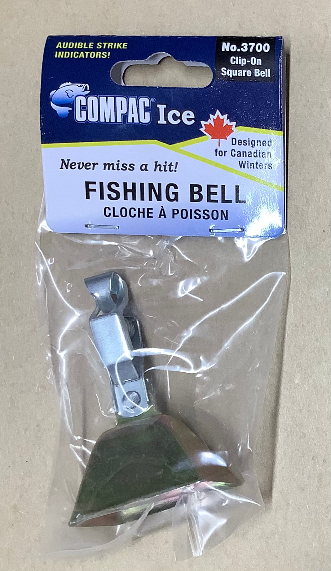 COMPAC CLIP ON SQUARE BELL
