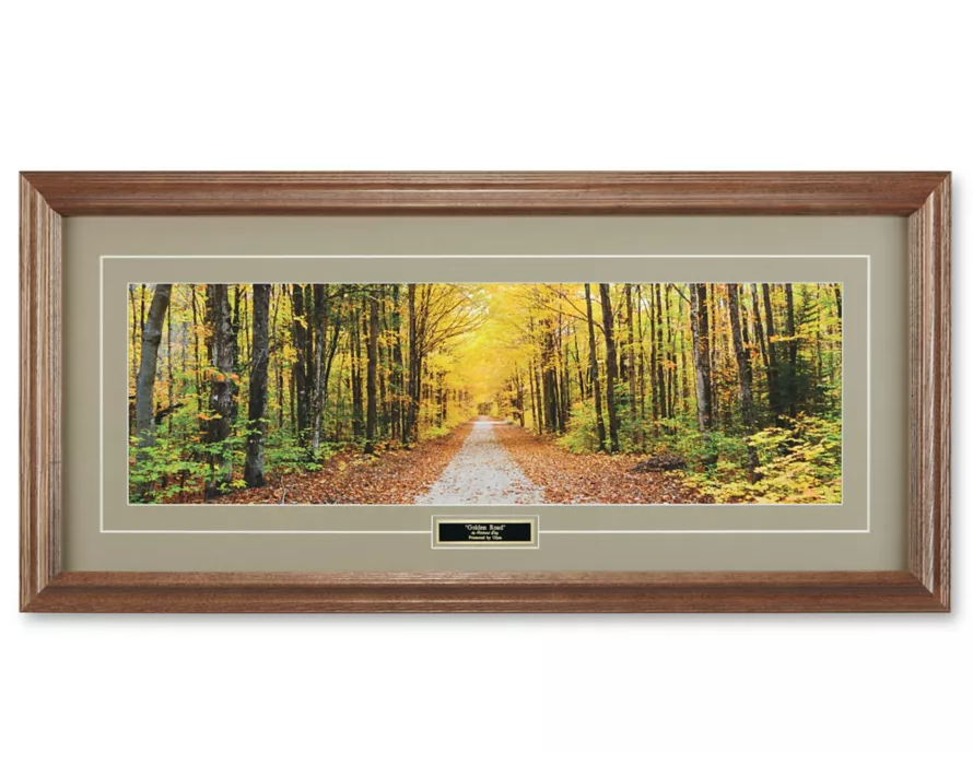 GOLDEN ROAD PRINT