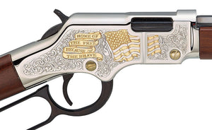 HENRY GOLDEN BOY TRIBUTE TO AMERICA GOD BLESS AMERICA - 22LR,L,S