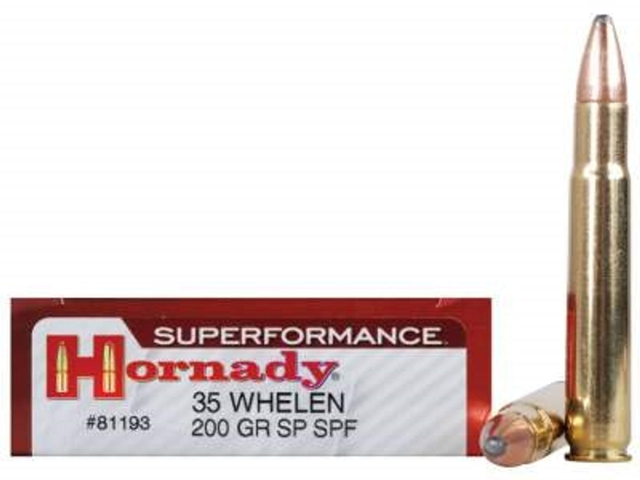HORNADY SUPERFORMANCE [35 WHELEN] 200GR | 20 RD