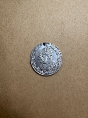 Coin With Busts of King George & Queen Mary