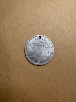 Coin With Busts of King George & Queen Mary