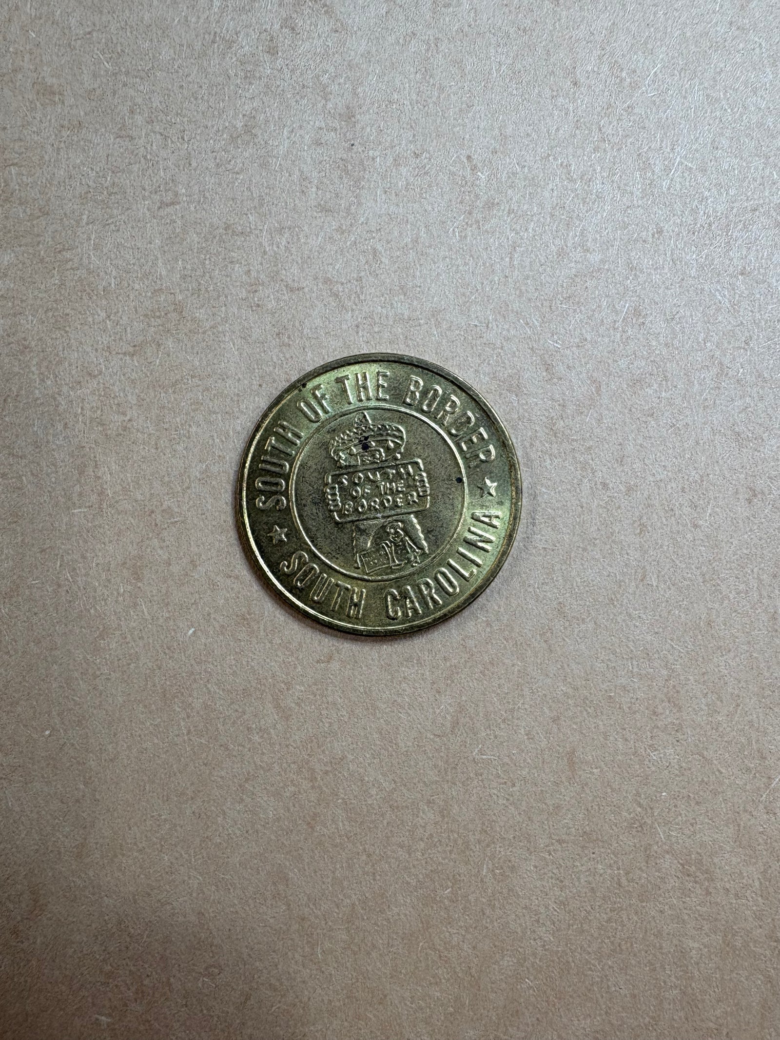 Souvenir Token From Dillon South Carolina