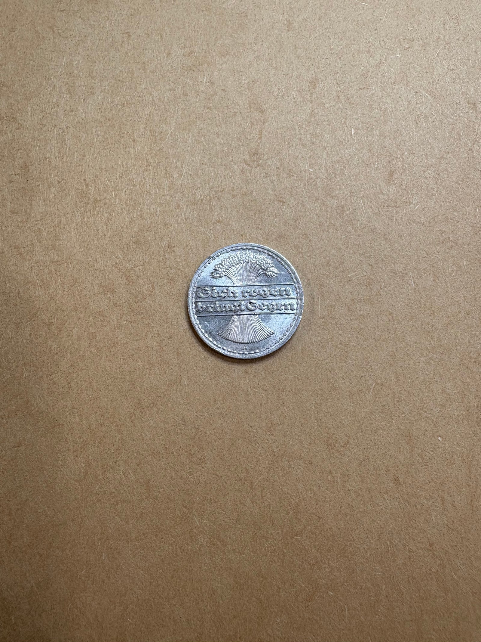 German 50 Pfenning Coin
