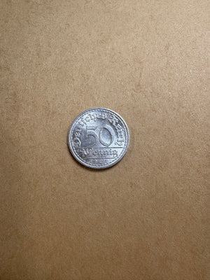 German 50 Pfenning Coin