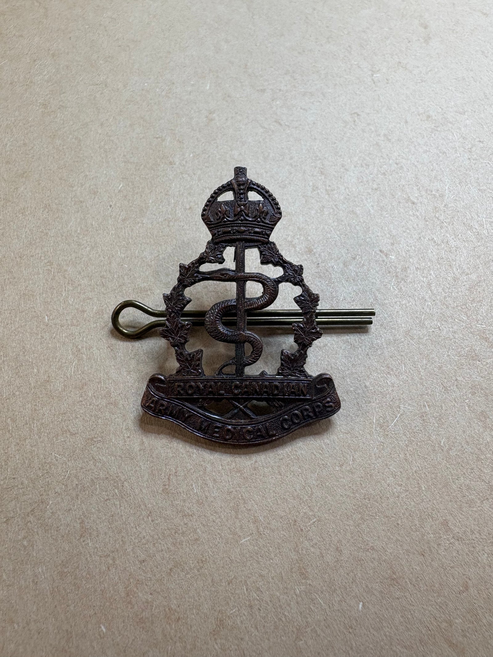 Royal Canadian Army Medical Corps Pins