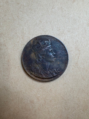 1953 Canadian Bronze Medallion