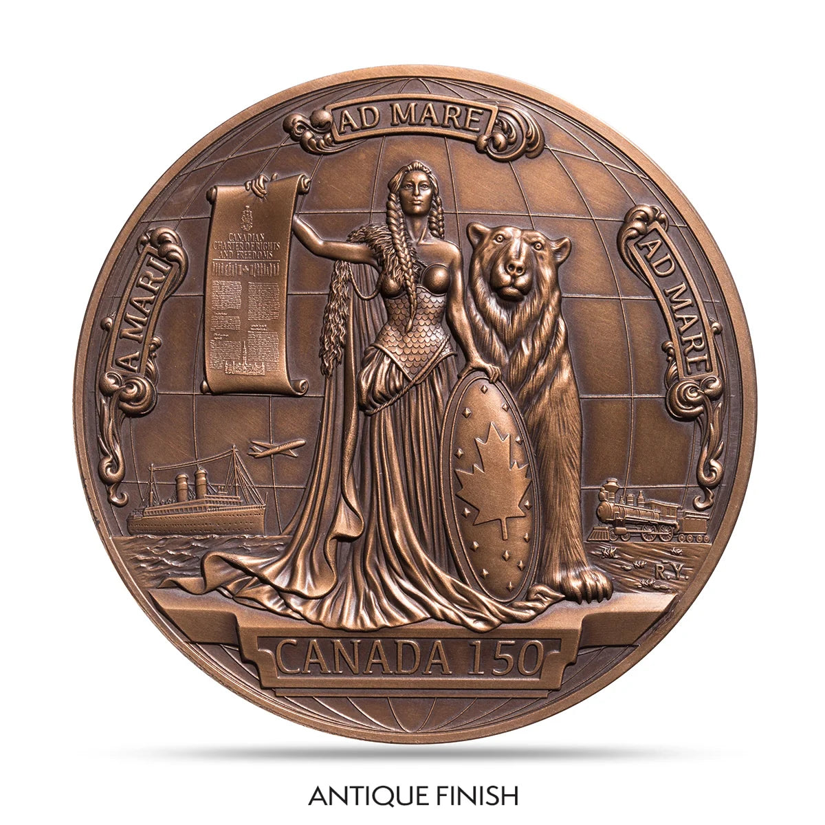 2017 150TH ANNIVERSARY BRONZE MEDAL