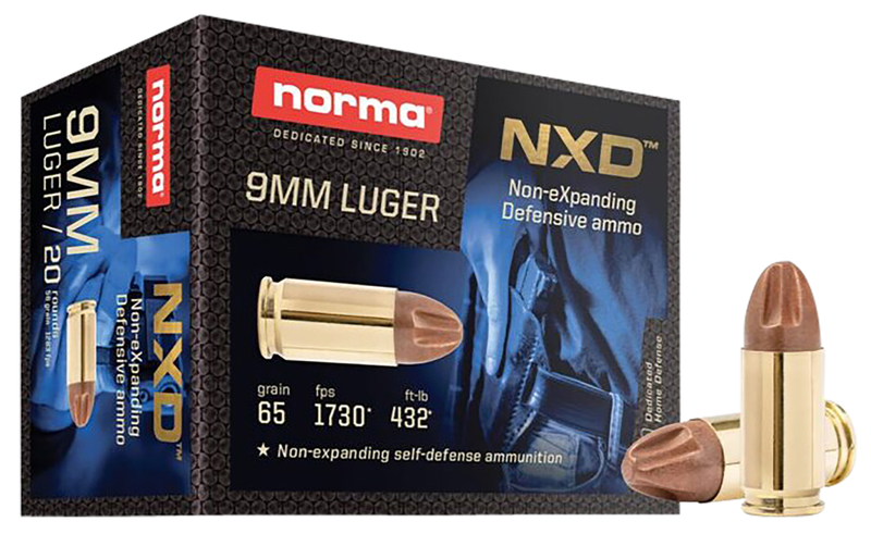 NORMA SELF DEFENSE NXD [9MM] 65 GR | 20 ROUNDS