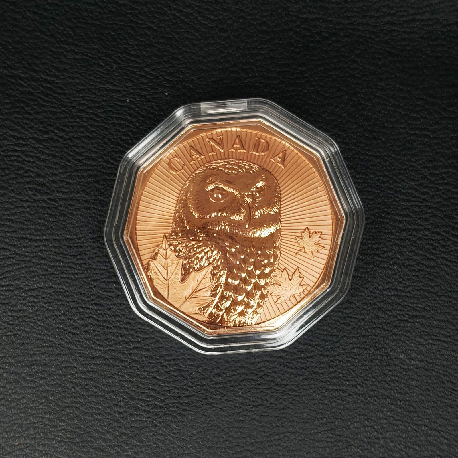 Guardians of the North Series – Snowy Owl 1oz .999 Copper