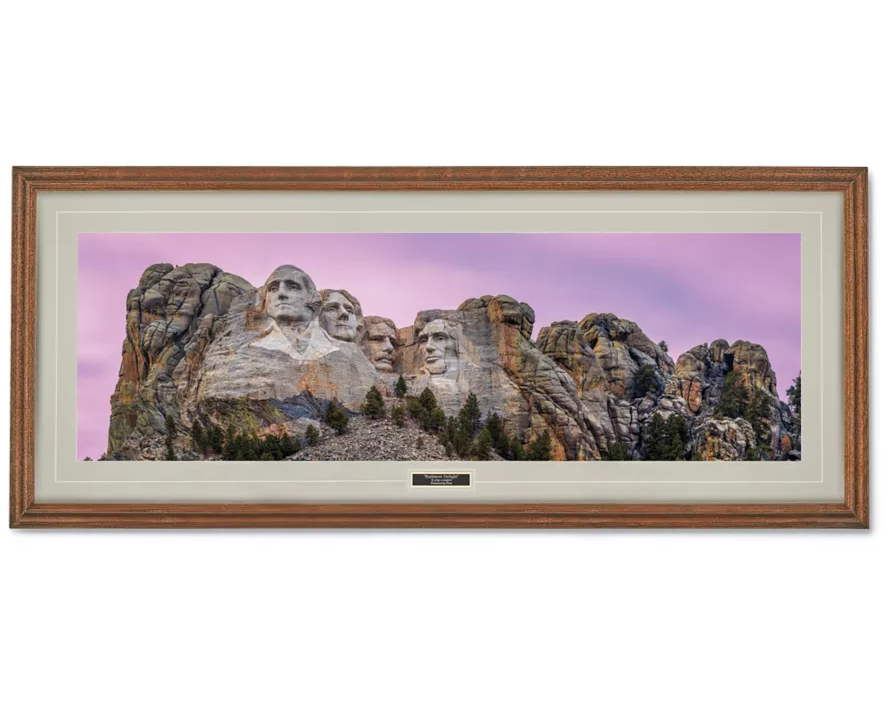 RUSHMORE TWILIGHT PRINT