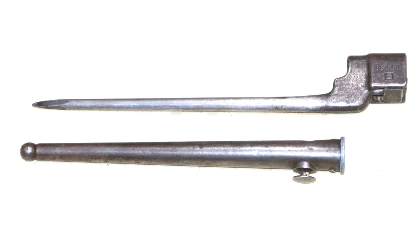 BRITISH NO.4 MK II CHROME SPIKE BAYONET