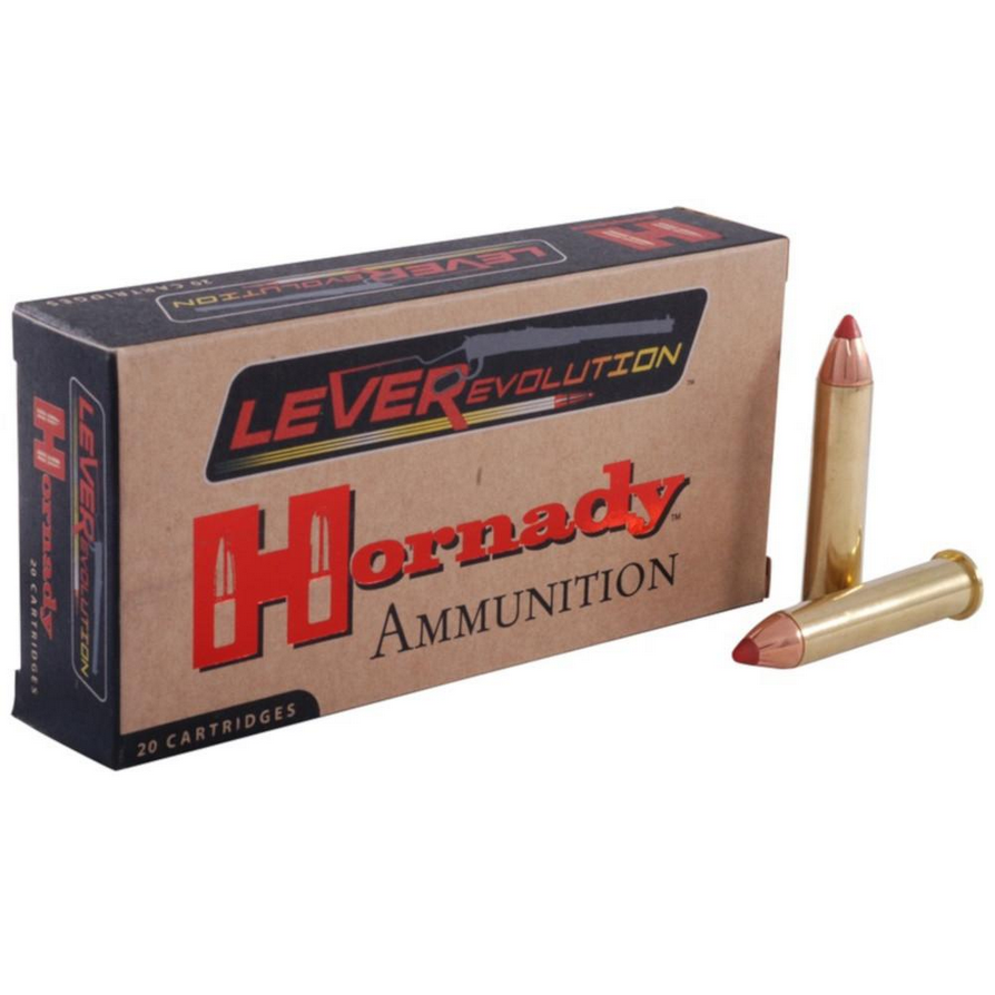 HORNADY LEVEREVOLUTION AMMO [45-70 GOVT] 325GR FTX | 20 ROUNDS