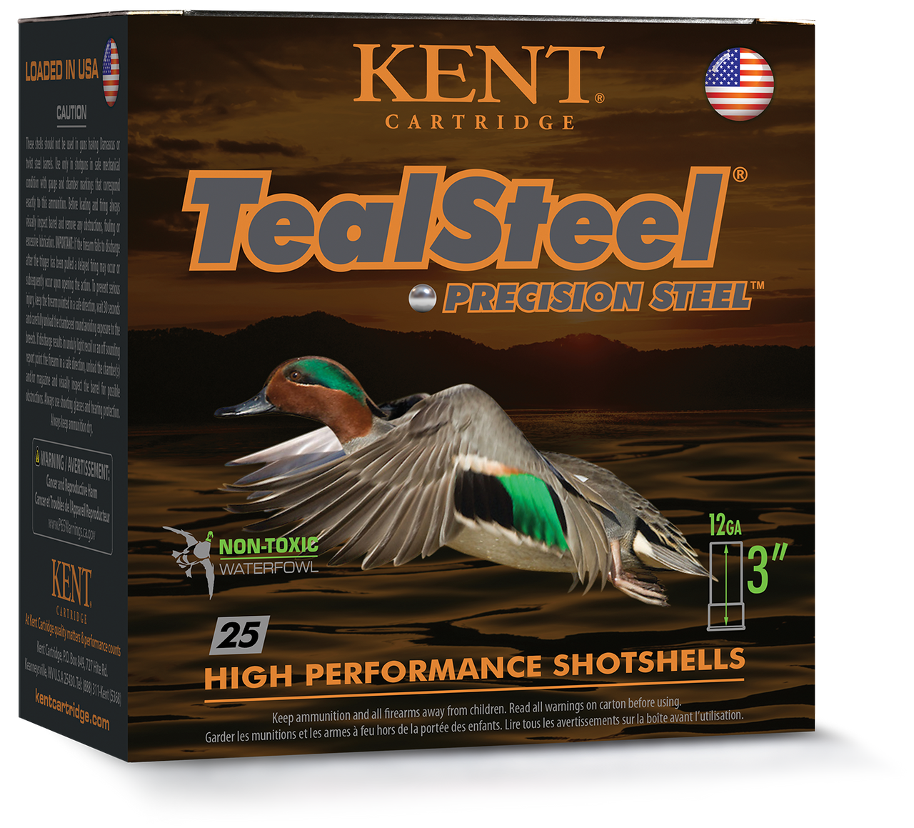 Kent TealSteel® 12GA 2 3/4" 1-1/4OZ #5