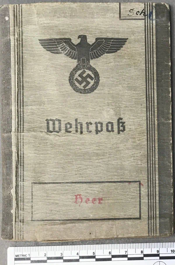 WWII German Wehrpass