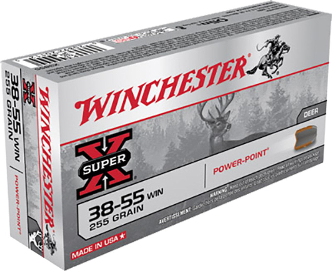 WINCHESTER SUPER-X PSP [.38-55] 255 GR | 20 ROUNDS