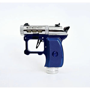ALIAS AIR GUNS GEM CO2 AIR PISTOL - BLUE SAPPHIRE EDITION INCLUDES, 4.5mm STEEL BB BARREL, ROCKET BARREL SET, 50 Cal PAINTBALL BARREL SET