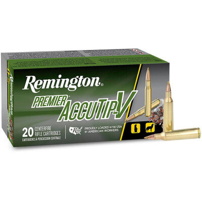 REMINGTON PREMIER [.22-250 REM]  50GR ACCUTIP-V | 50 ROUNDS