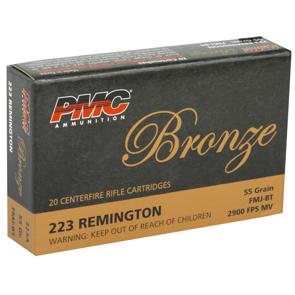 PMC BRONZE [.223 REM] 55GR FMJ | 20 ROUNDS