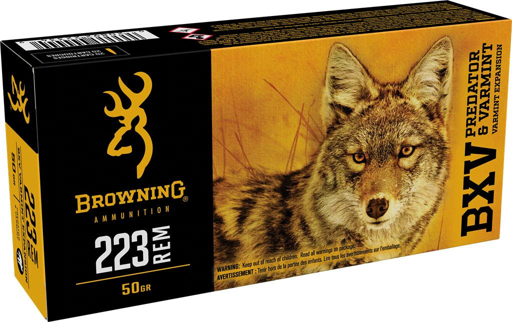 BROWNING BXV .223 50GRAIN  20-pk
