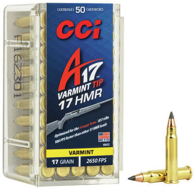 CCI A17 POINTES [.17 HMR] 17GR | 50 CARTOUCHES