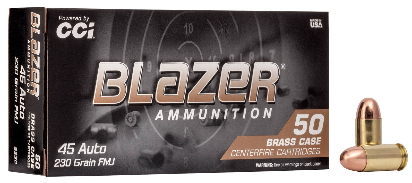 CCI BLAZER AMMUNITION 45 AUTO