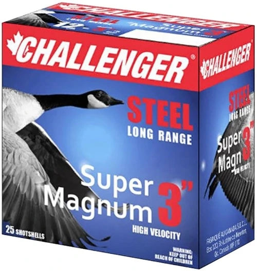 CHALLENGER SUPER MAGNUM 12 GAUGE AMMUNITION 25 RNDS