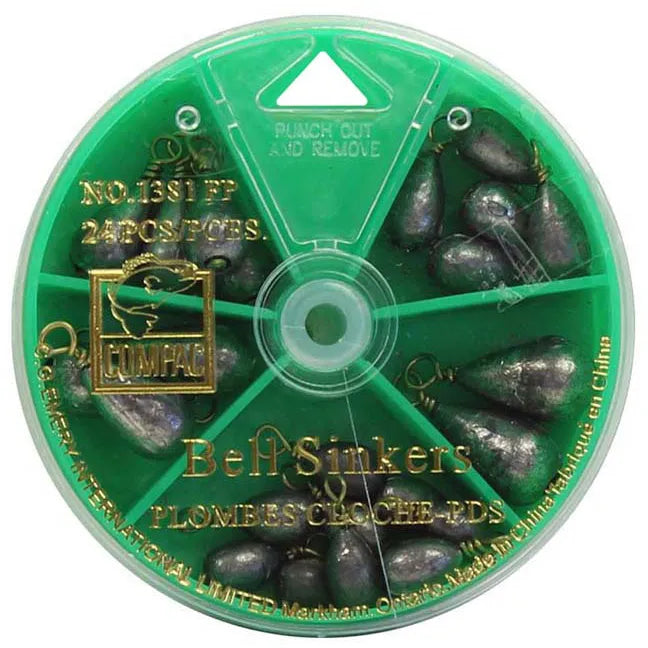 BELL SINKERS 24PCS