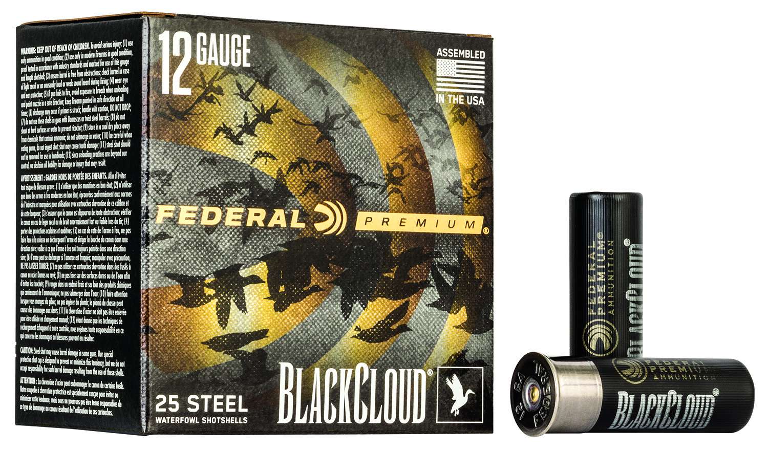 FEDERAL BLACK CLOUD [12GA X 3-1/2″] BB - 1-1/2 OZ | 25 ROUNDS