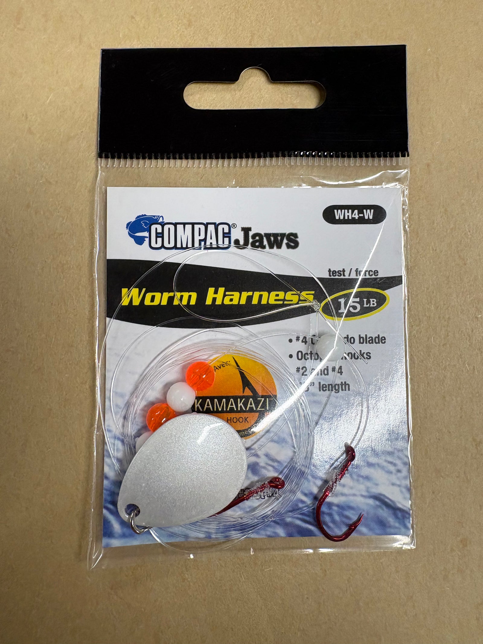 Compac Jaws Worm Harness 15LB