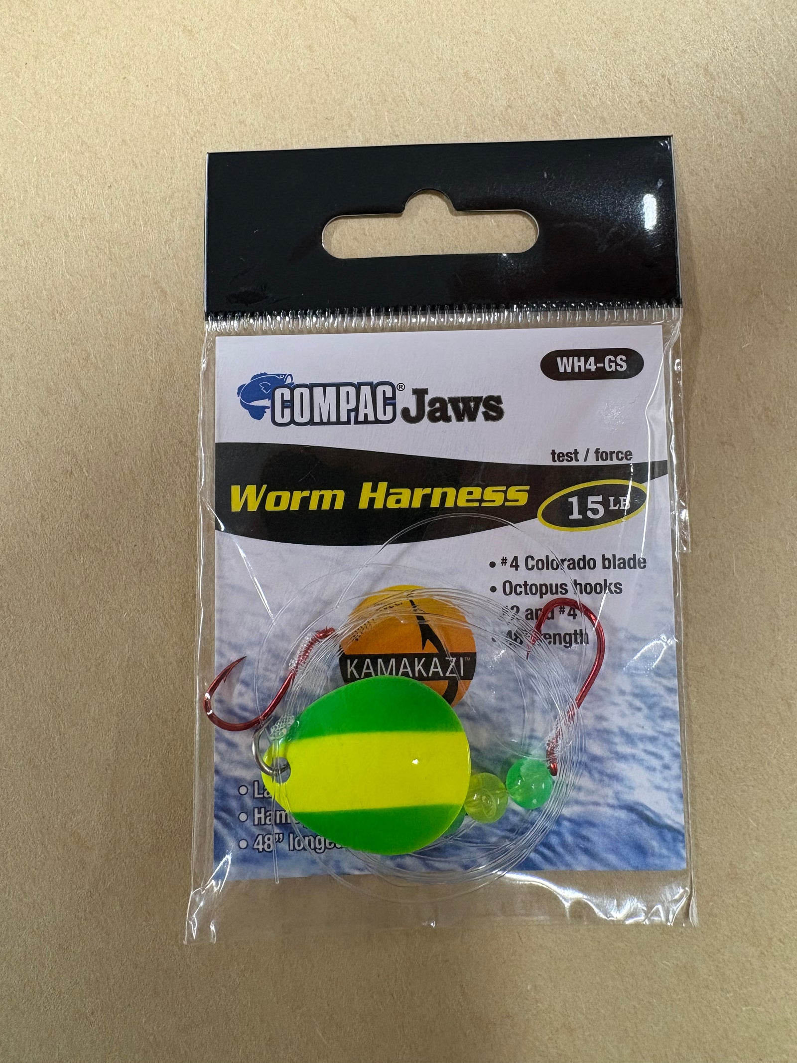 Compac Jaws Worm Harness 15LB