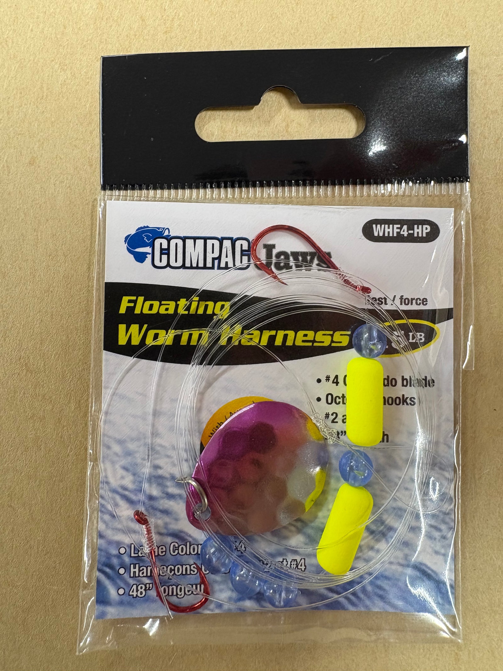 Compac Jaws Worm Harness 15LB