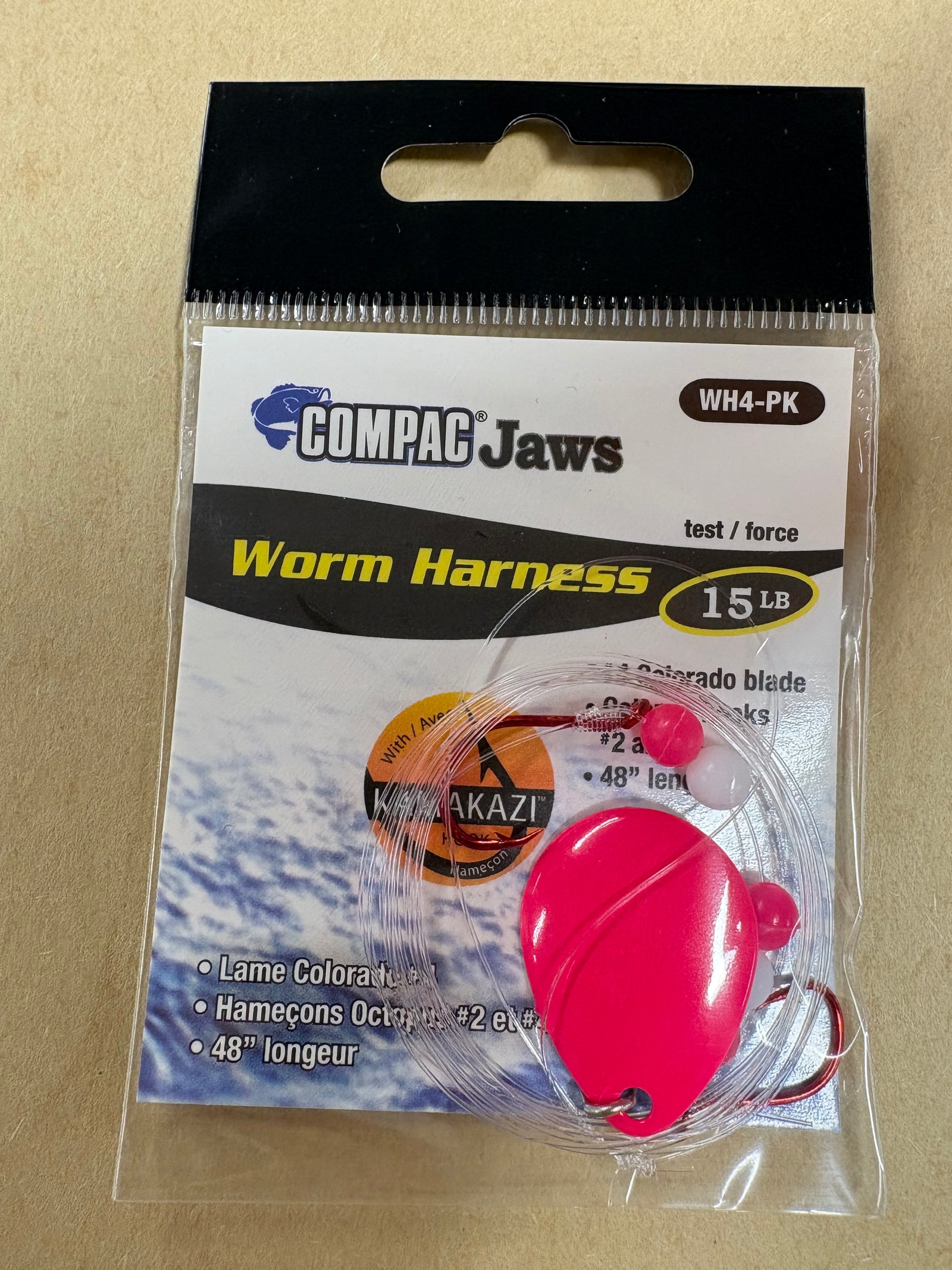 Compac Jaws Worm Harness 15LB