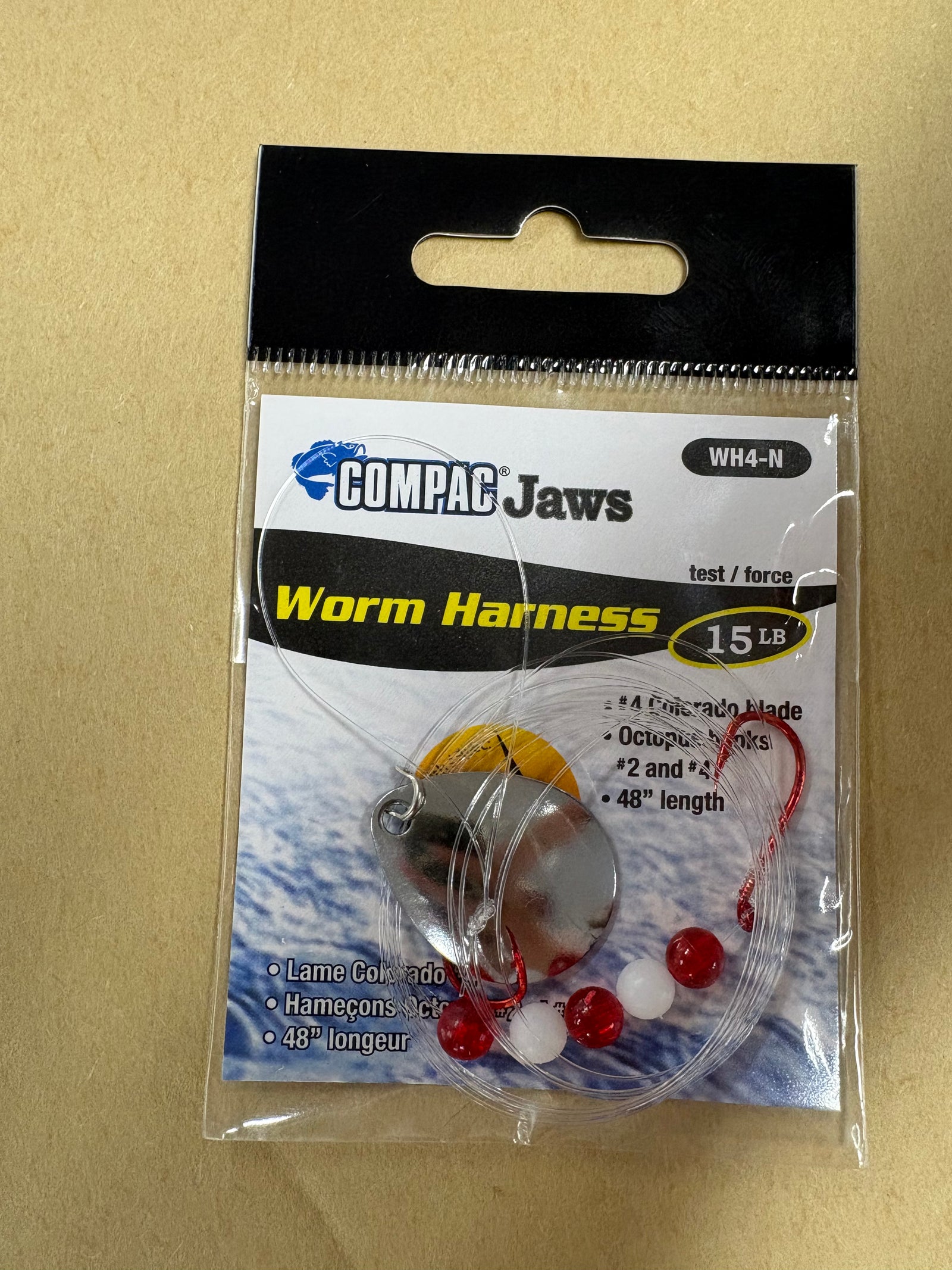 Compac Jaws Worm Harness 15LB
