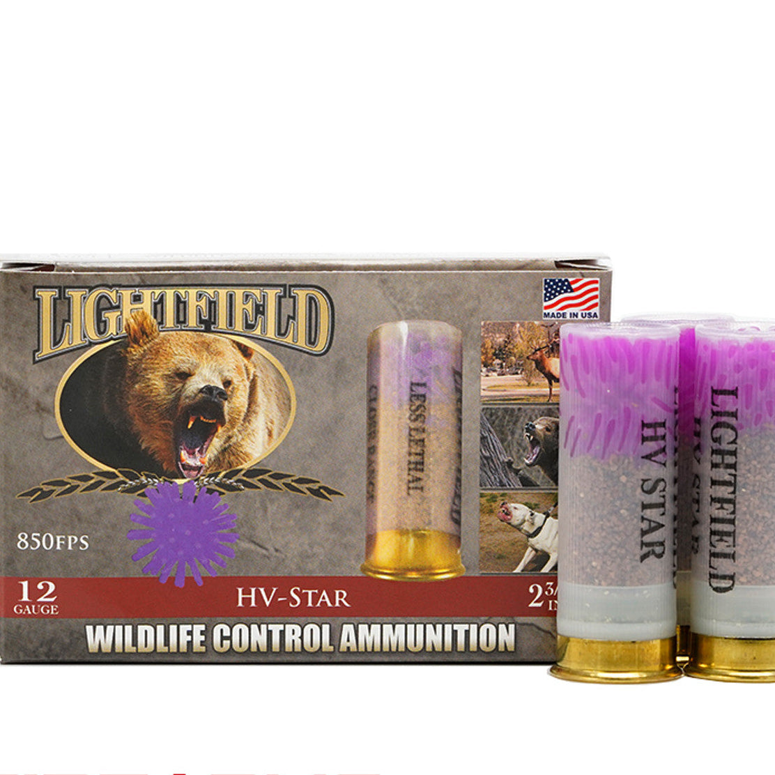 Lightfield HV-Star Slugs - 12GA, 2-3/4", Box of 5 [CWHV-12]