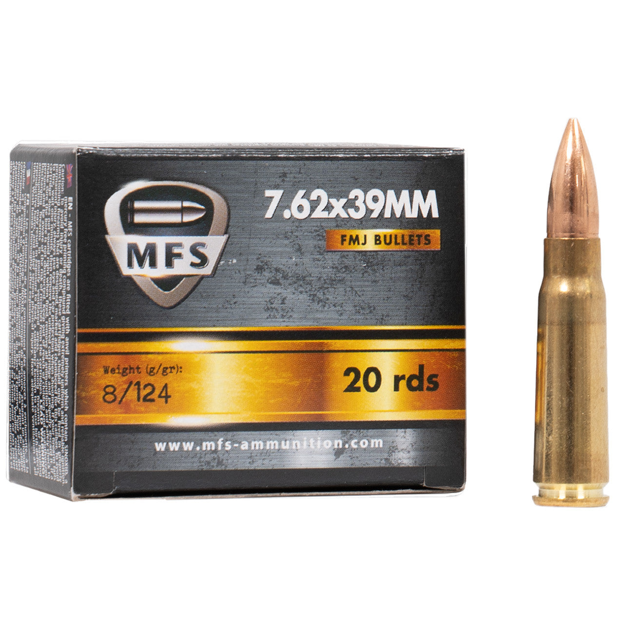 MFS 7.62X39MM FMJ