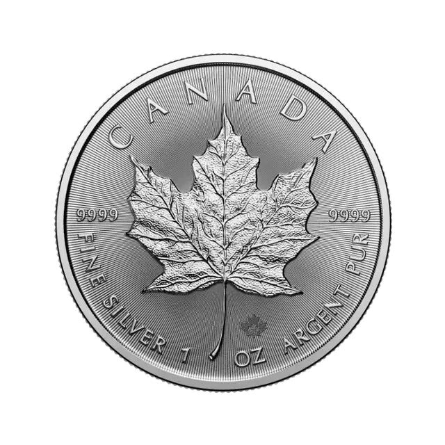 CANADA 1 OZ .9999 SILVER MAPLE LEAF KING CHARLES III