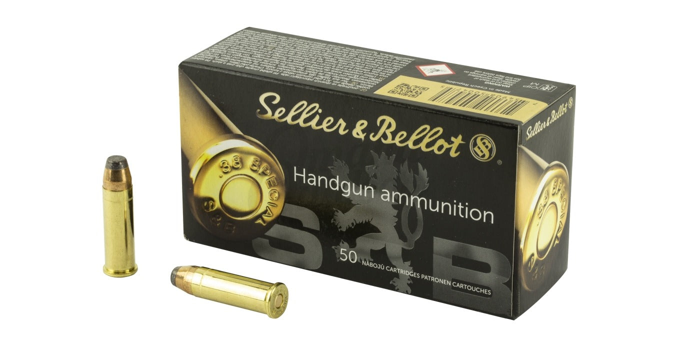 SELLIER AND BELLOT FMJ 38 SPECIAL