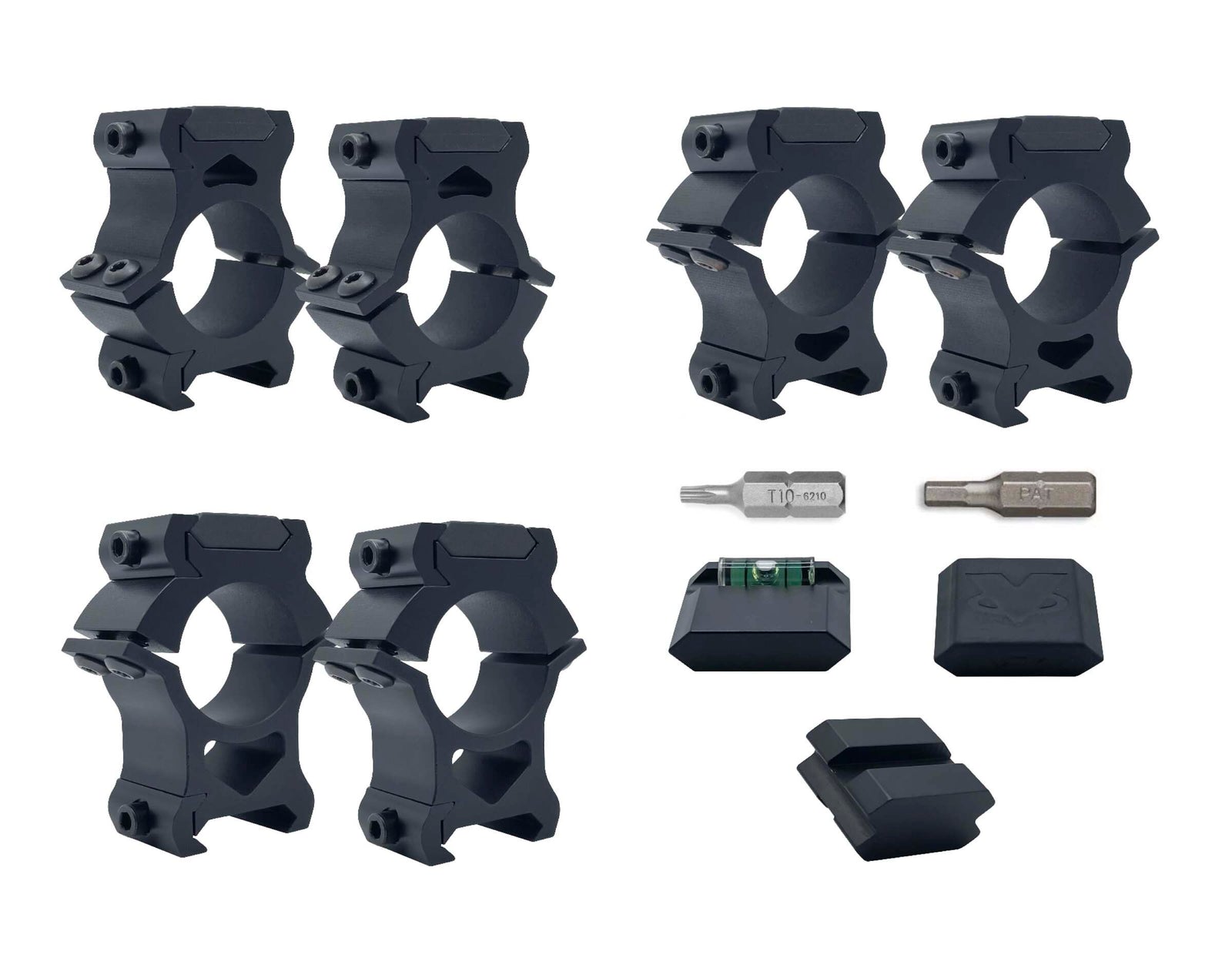 VERSARING H1 HORIZONTAL 1” SCOPE RINGS