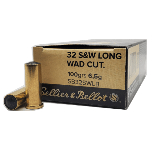 SELLIER AND BELLOT 32 S&W LONG WAD CUT