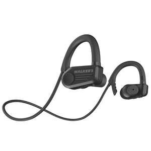 Walker's ATACS Bluetooth Sport Earbuds Noise Reduction 24DB Rechargeable Black